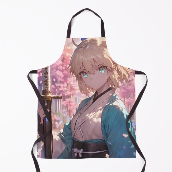 Item preview, Okita Souji Fate Grand Order Cherry Blossom Kimono Calm designed and sold by Tokyonomad.
