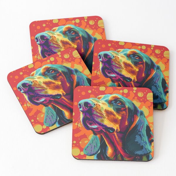 Item preview, Pop art bloodhound designed and sold by MendaciousMina.