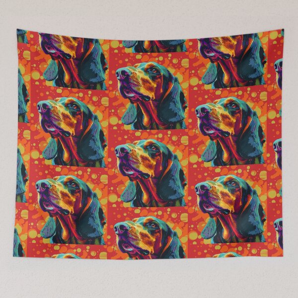 Item preview, Pop art bloodhound designed and sold by MendaciousMina.