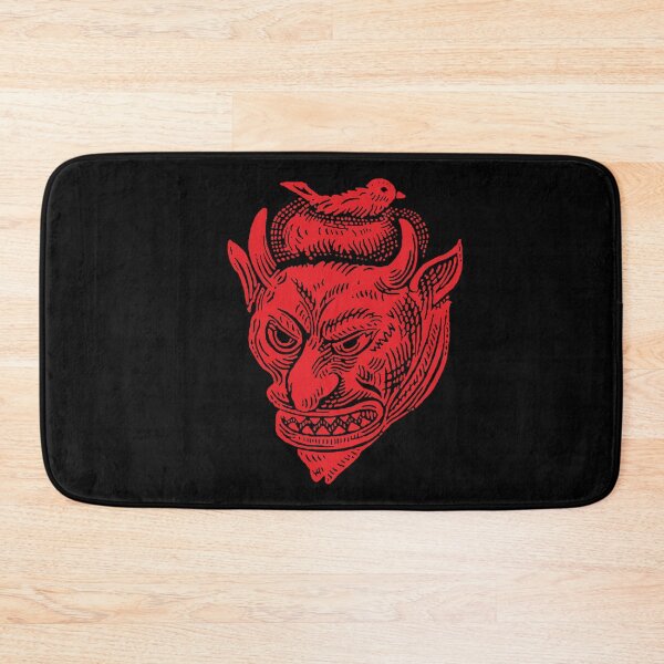 Item preview, Devil's head with bird's nest (red image) designed and sold by Luggnagg.