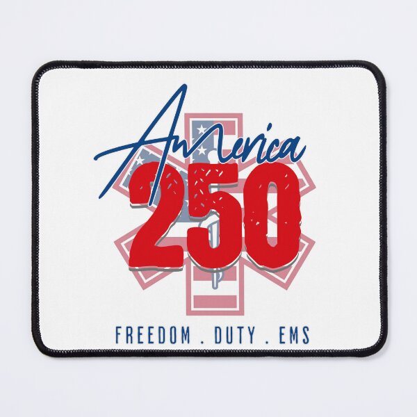 Item preview, America 250 EMS Celebration Gift for EMT Paramedic First Responder Patriotic Fourth of July Celebration designed and sold by HazardPay.