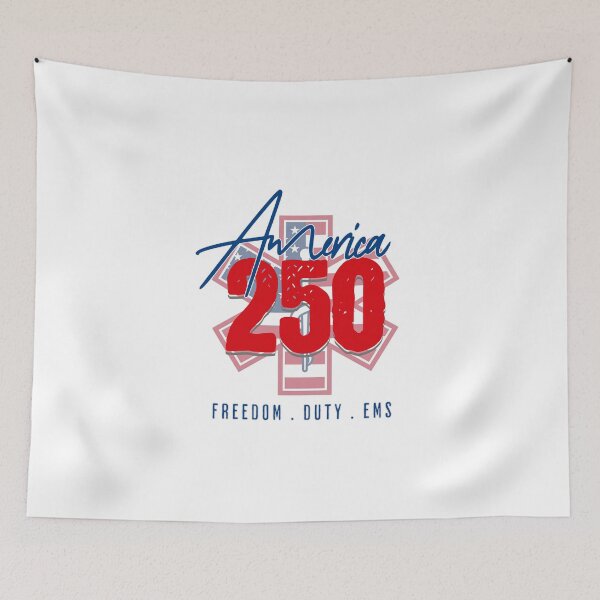 Item preview, America 250 EMS Celebration Gift for EMT Paramedic First Responder Patriotic Fourth of July Celebration designed and sold by HazardPay.