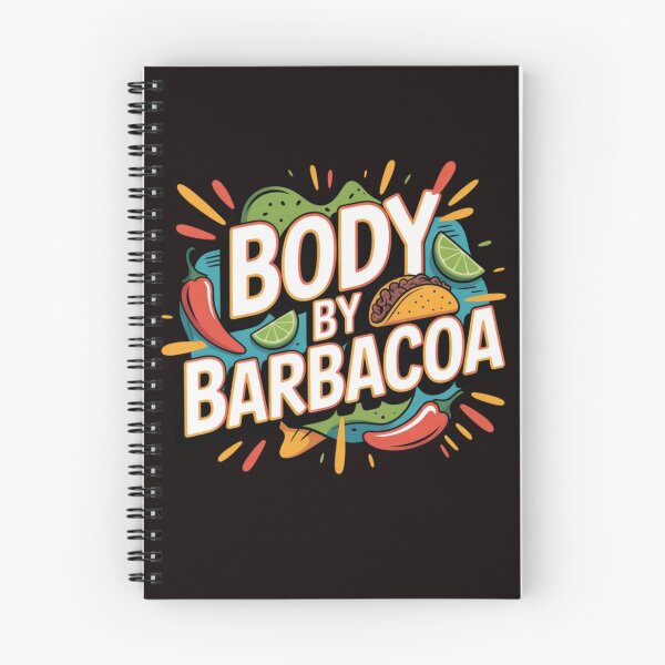 Item preview, Body By Barbacoa Funny Mexican Food Humor Fitness Parody designed and sold by MagicSD Designs.