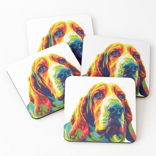 Item preview, Pop art bloodhound designed and sold by MendaciousMina.