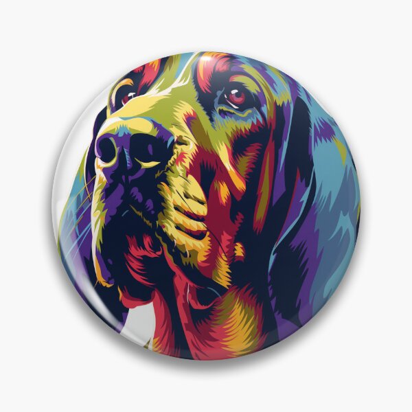 Item preview, Pop art bloodhound designed and sold by MendaciousMina.