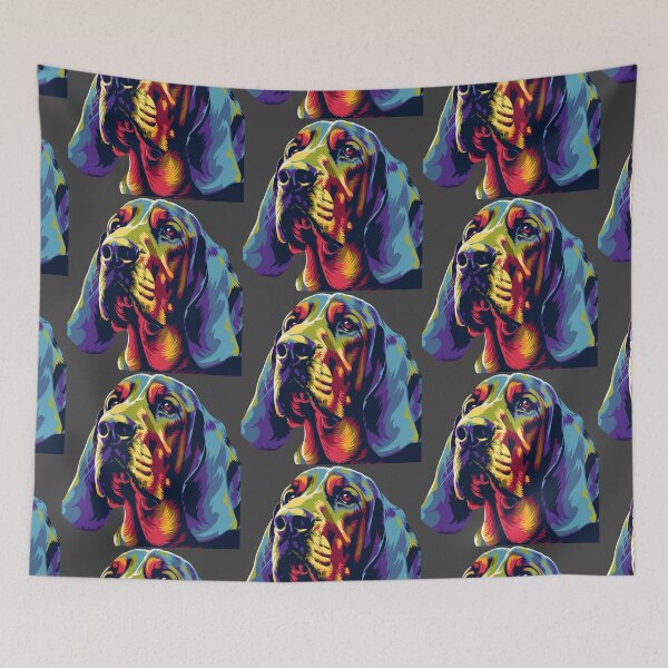 Item preview, Pop art bloodhound designed and sold by MendaciousMina.