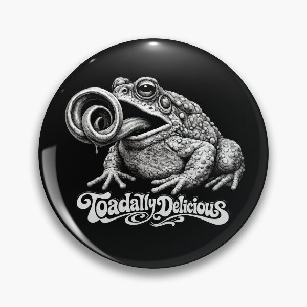 Item preview, Psychedelic ‘Toadally Delicious’ Surreal Frog - Trippy Sonoran Toad Bufo Alvarius designed and sold by RustedToad.