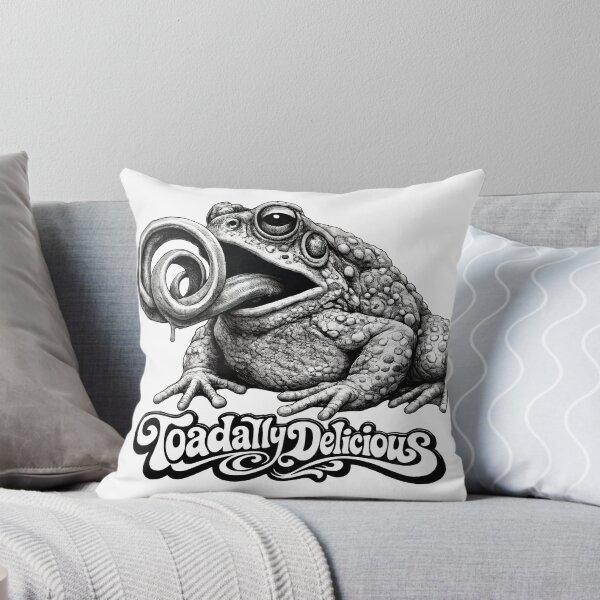 Item preview, Psychedelic ‘Toadally Delicious’ Surreal Frog - Trippy Sonoran Toad Bufo Alvarius designed and sold by RustedToad.