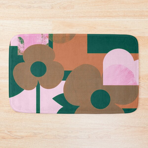 Item preview, Modern Earth Tone Floral – Art Deco Inspired Design designed and sold by joycrysstudio.