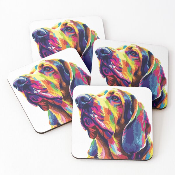 Item preview, Pop art bloodhound designed and sold by MendaciousMina.