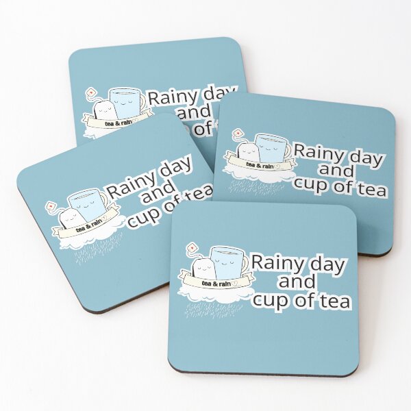 Item preview, Rainy day and a cup of tea designed and sold by Oits.