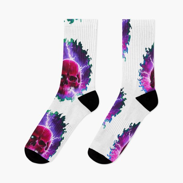 Item preview, Electro Skull designed and sold by TrippyTrash.