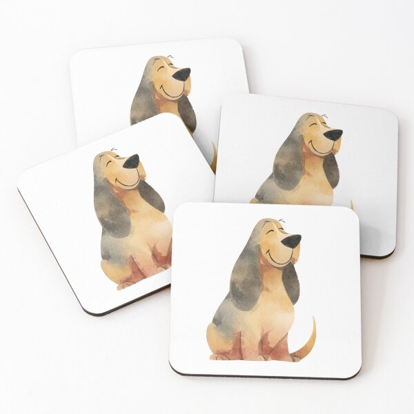 Item preview, Cute bloodhound designed and sold by MendaciousMina.