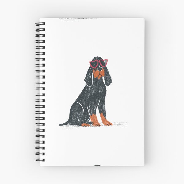 Item preview, Cute bloodhound wearing heart glasses designed and sold by MendaciousMina.