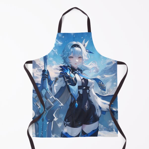 Item preview, Eula Genshin Impact Frost Blue Snow Mountain Elegance designed and sold by Tokyonomad.