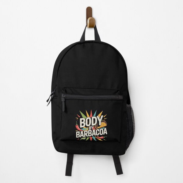 Item preview, Body By Barbacoa Funny Mexican Food Humor Fitness Parody designed and sold by MagicSD Designs.