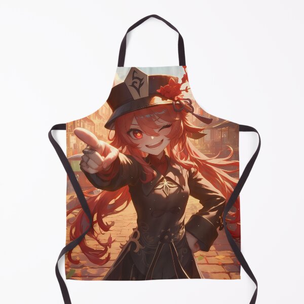 Item preview, Hu Tao Genshin Impact Playful Wink Autumn Street Prankster Energy designed and sold by Tokyonomad.
