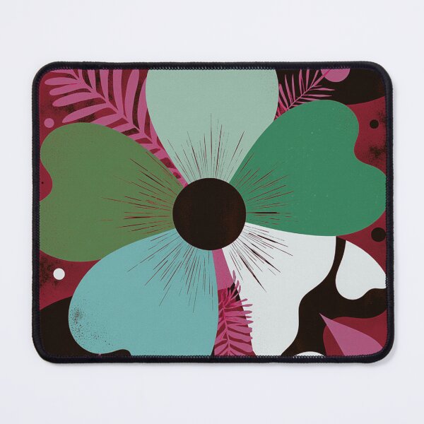 Item preview, Bold Art Deco Floral – Vibrant Modern Flower Design designed and sold by joycrysstudio.