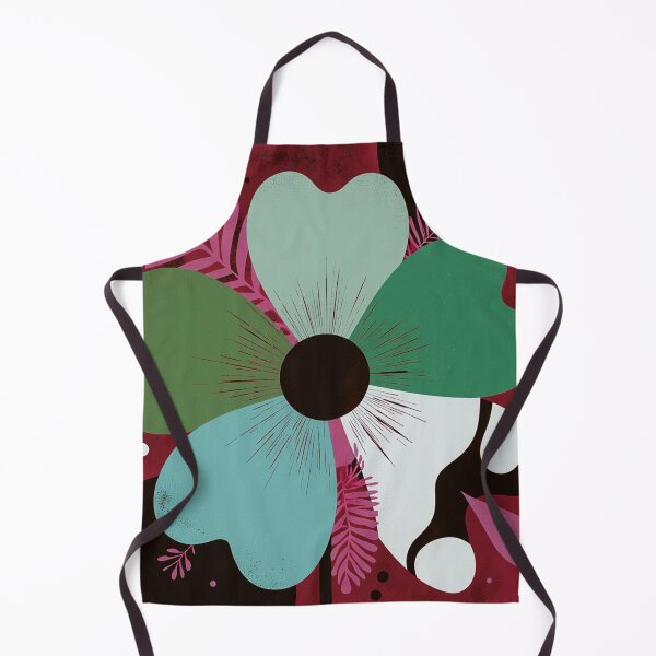 Item preview, Bold Art Deco Floral – Vibrant Modern Flower Design designed and sold by joycrysstudio.