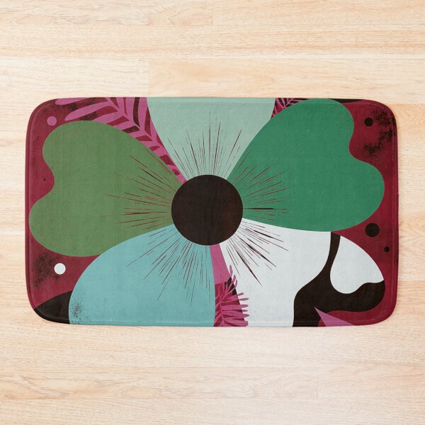 Item preview, Bold Art Deco Floral – Vibrant Modern Flower Design designed and sold by joycrysstudio.