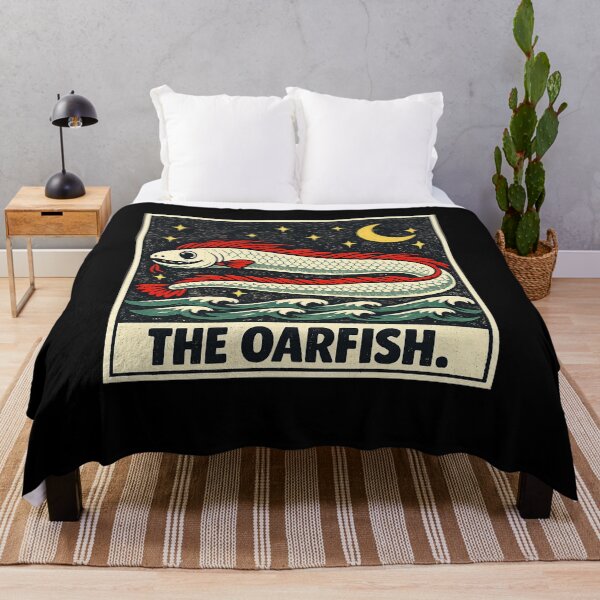 Item preview, The Oarfish Tarot Card Crescent Moon Celestial Stars designed and sold by BHMARTS.