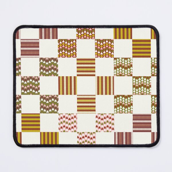 Item preview, Cheater quilt 9 patch Americana traditional fall tones designed and sold by FrancesPoff.