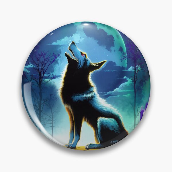 Artikelvorschau, Wolfsmond entworfen und verkauft von TrippyTrash.
