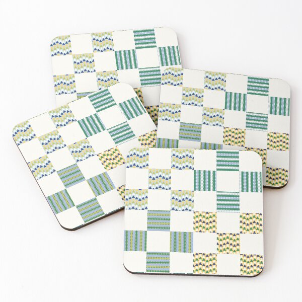 Item preview, Cheater quilt 9 patch Americana traditional irish green designed and sold by FrancesPoff.