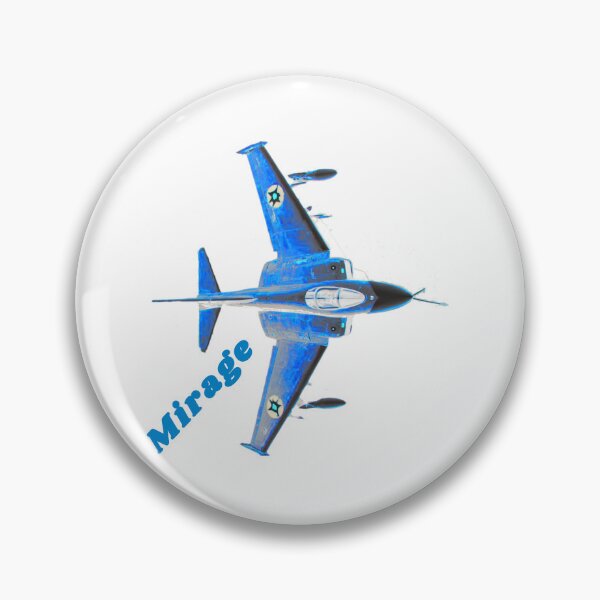 Item preview, Mirage, a French fighter airplane, an aviation gift for the aviation enthusiast designed and sold by PiperParrot.
