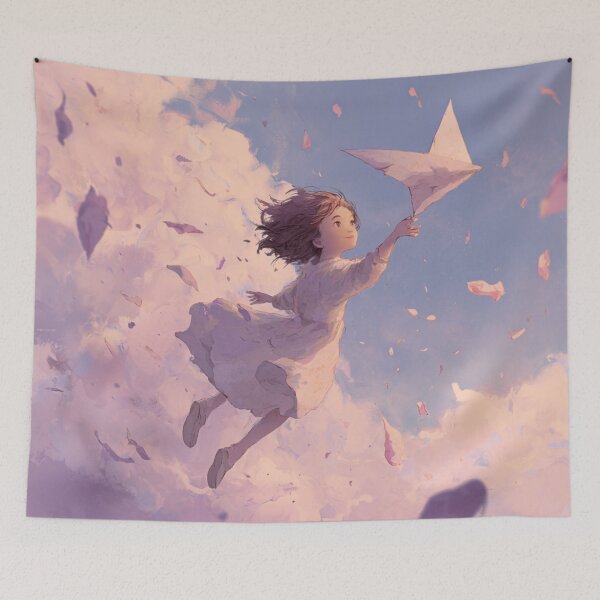 Item preview, Flying the Dream designed and sold by bubblyrainbow.
