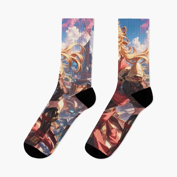 Item preview, Thoma Genshin Impact Inazuma Hero Sunset City Vibes designed and sold by Tokyonomad.