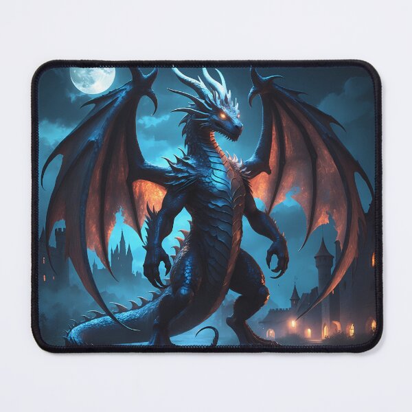 Item preview, Dark Dragon - Fantasy Art designed and sold by Lucid Dream Pixel.