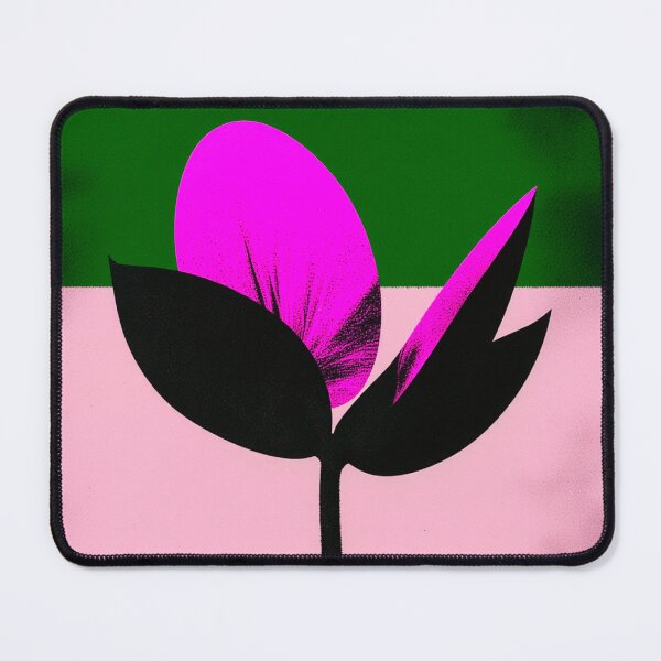 Item preview, Minimal Art Deco Floral – Bold Pink Botanical Design designed and sold by joycrysstudio.