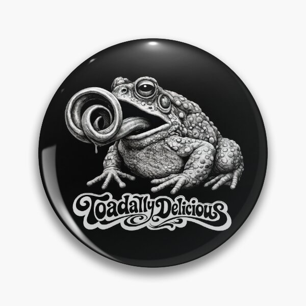 Item preview, Trippy Psychedelic Frog - ‘Toadally Delicious’ Surreal Sonoran Toad Bufo Alvarius designed and sold by RustedToad.