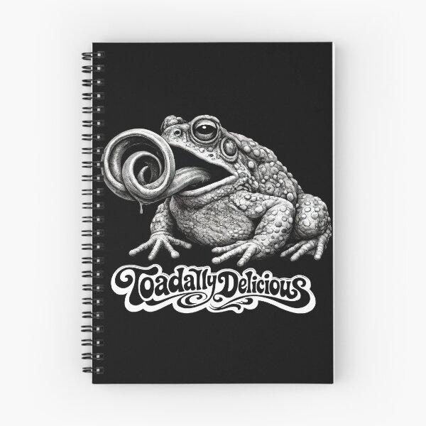 Item preview, Trippy Psychedelic Frog - ‘Toadally Delicious’ Surreal Sonoran Toad Bufo Alvarius designed and sold by RustedToad.