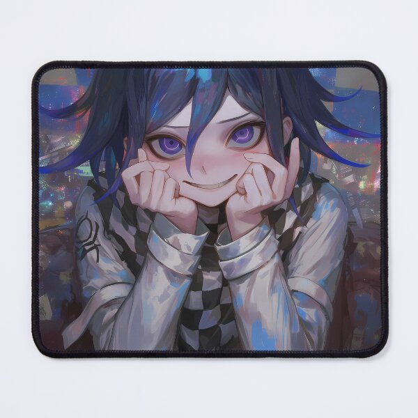 Item preview, Kokichi Ouma Danganronpa V3 Trickster Smirk Purple Eyes designed and sold by mildaclairmo.