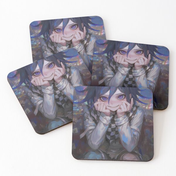 Artikelvorschau, Kokichi Ouma Danganronpa V3 Trickster Grinsen Lila Augen entworfen und verkauft von mildaclairmo.
