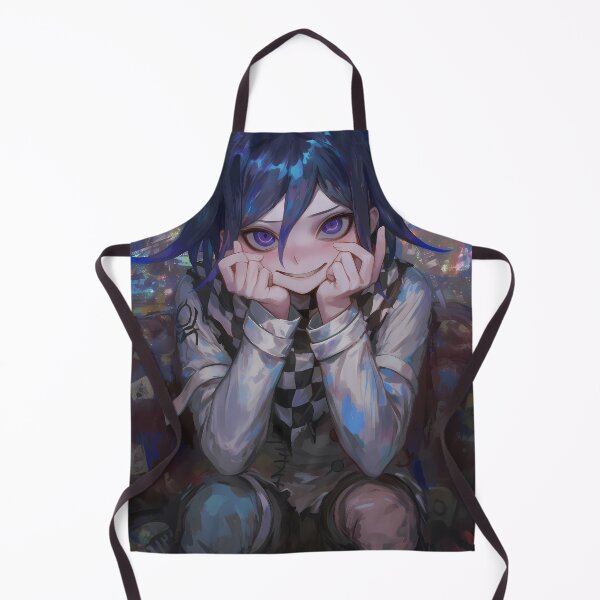 Item preview, Kokichi Ouma Danganronpa V3 Trickster Smirk Purple Eyes designed and sold by mildaclairmo.