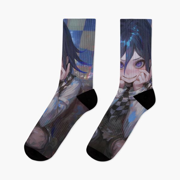 Item preview, Kokichi Ouma Danganronpa V3 Trickster Smirk Purple Eyes designed and sold by mildaclairmo.