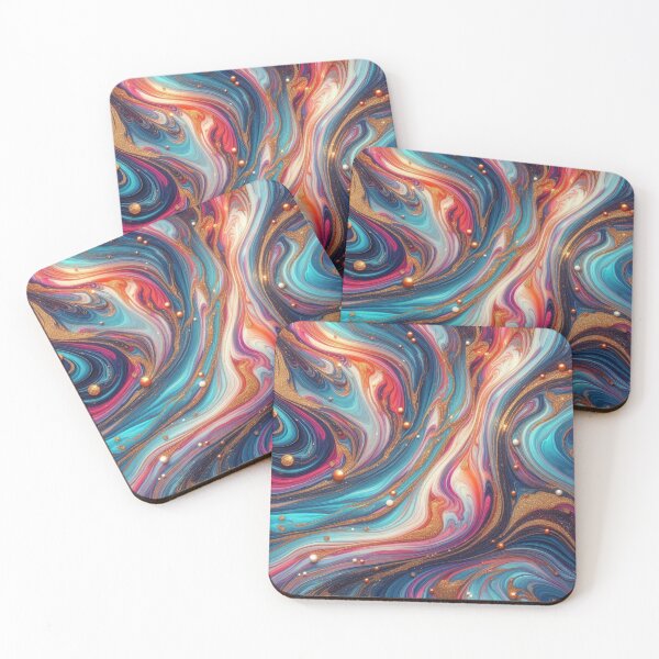 Item preview, Glittering Paint Pour Pattern designed and sold by Paragon-Art.