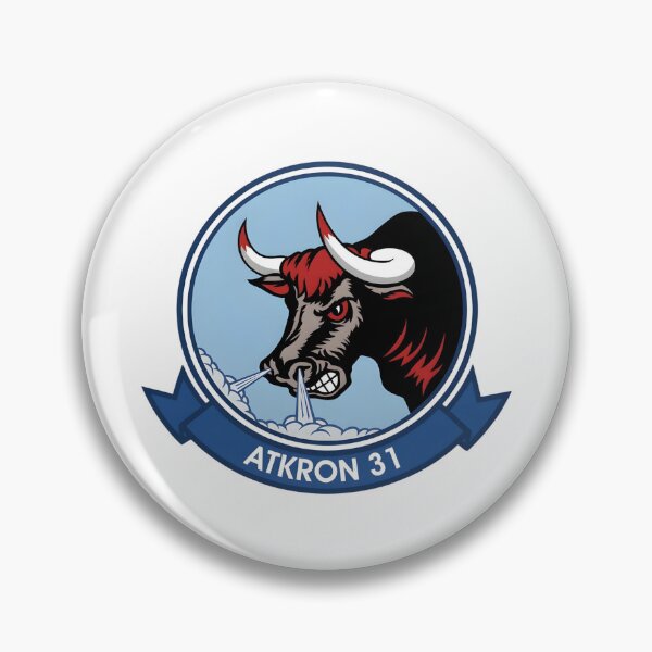 Item preview, US Navy VFA-37 Ragin' Bulls Squadron Emblem (Early insignia) designed and sold by CharlieDesings.
