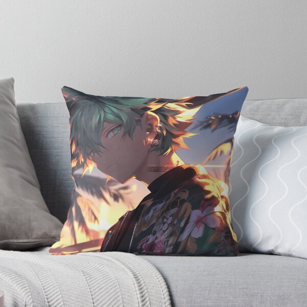 Item preview, Rantaro Amami Danganronpa Sunset Calm Green Aesthetic designed and sold by mildaclairmo.