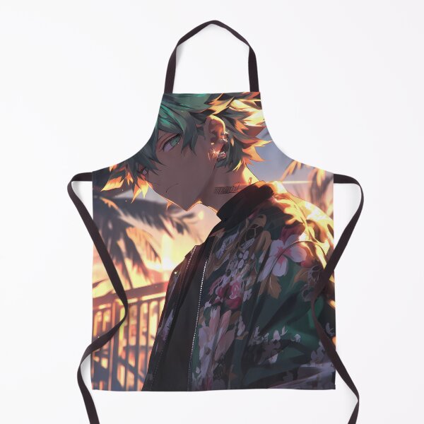 Item preview, Rantaro Amami Danganronpa Sunset Calm Green Aesthetic designed and sold by mildaclairmo.