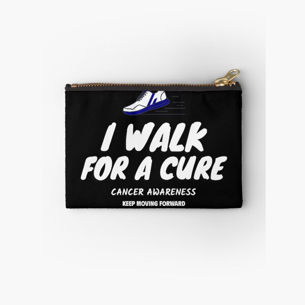 Item preview, I Walk For A Cure Cancer Awareness- Keep Moving Forward designed and sold by ACA Design & Print.