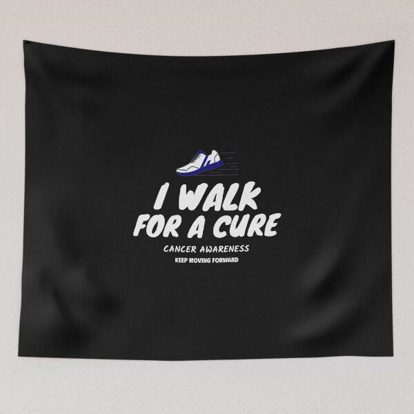 Item preview, I Walk For A Cure Cancer Awareness- Keep Moving Forward designed and sold by ACA Design & Print.