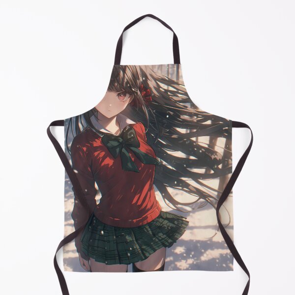 Item preview, Maki Harukawa Danganronpa Winter Snow Serious Stare designed and sold by mildaclairmo.