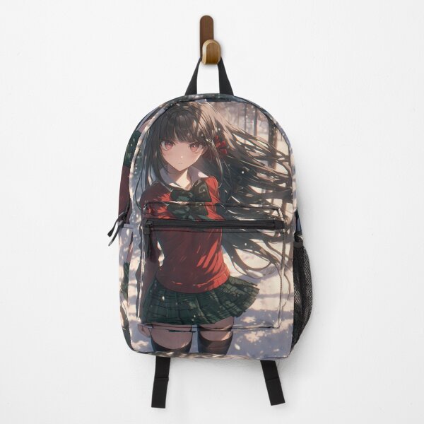 Item preview, Maki Harukawa Danganronpa Winter Snow Serious Stare designed and sold by mildaclairmo.