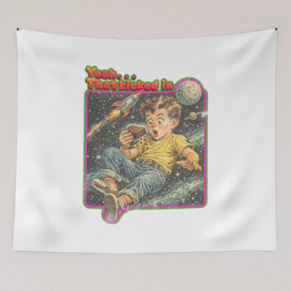 Item preview, Retro Space Trip — Yeah... That Kicked In designed and sold by Nacho Average Designs.