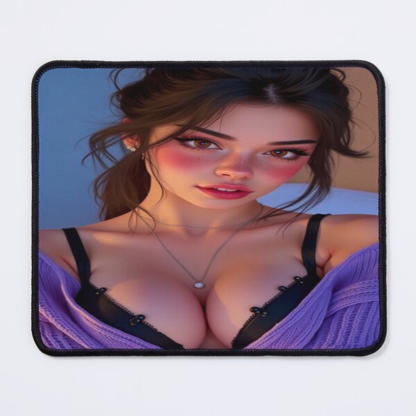 Item preview, Anya in Lavender | Sultry Sweater Pretty Girl Art designed and sold by KasaHunterHarem.