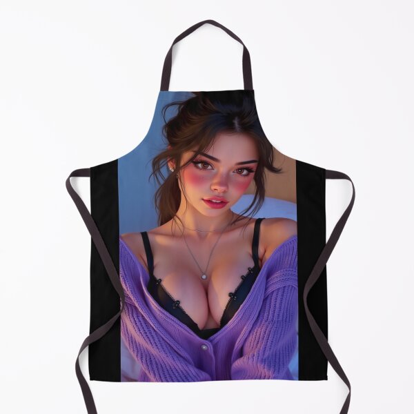 Item preview, Anya in Lavender | Sultry Sweater Pretty Girl Art designed and sold by KasaHunterHarem.